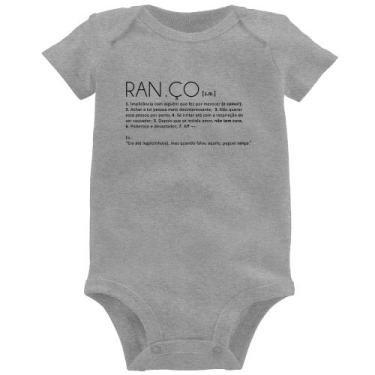 Imagem de Body Bebê Ranço: Definição - Foca na Moda, Cinza, GG