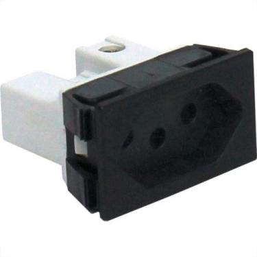 Imagem de Tomada Painel Steck Garra Plastica Com Borne 10A S8620