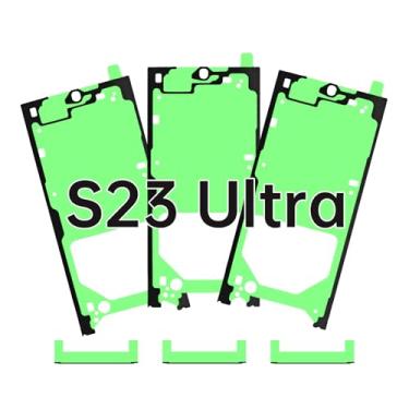 Imagem de BESJMYT 3 peças de fita adesiva de vedação de tela à prova d'água para Samsung Galaxy S23 ultra à prova d'água adesivo adesivo de vedação cola peça de substituição para Samsung s23 Ultra SM-S918U