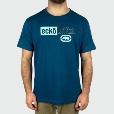 Imagem de Camiseta Ecko Minimal Azul-Masculino