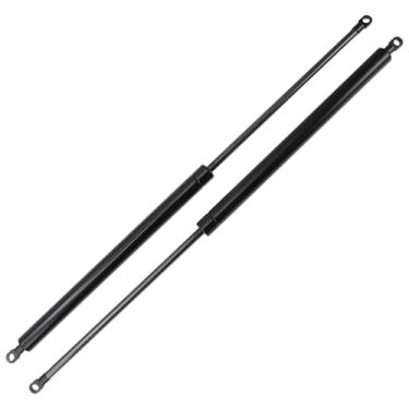 Imagem de Motoforti 600 mm/23,62" Amortecedores a gás 600N molas a gás preto aço carbono 2 peças RV caixa de ferramentas tampa caixa de armazenamento capa de porta de armário
