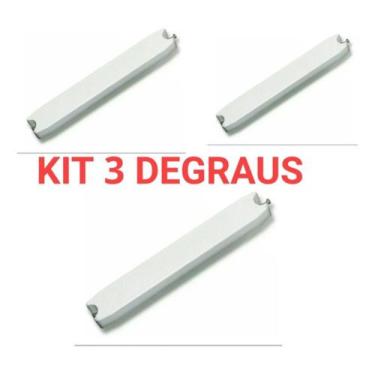 Imagem de Kit 3 Degraus Em Abs Para Escadas Para Piscinas - HERBINJECT