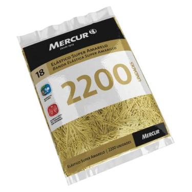 Imagem de Elástico Super Amarelo N18 c/ 2200 Und - Mercur AMARELO