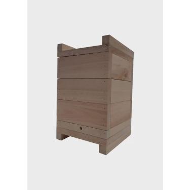 Imagem de Caixa Impa Para Abelhas Sem Ferrão Eucalipto 20x20