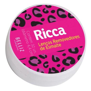 Imagem de Lenços Umedecidos Removedores de Esmaltes Ricca