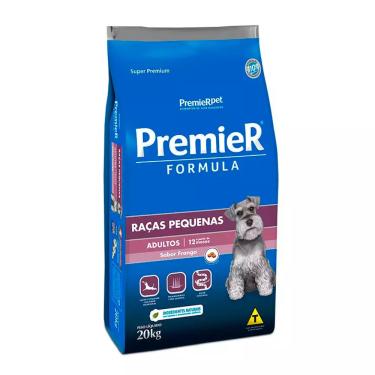 Imagem de Ração Premier Fórmula Cães Adultos Raças Pequenas Frango 20kg