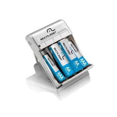 Imagem de Carregador De Pilhas Com 4xaaa + 4xaa Cb093 - Multilaser