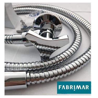 Imagem de Chuveiro Parede Ducha Higienica Fabrimar Ajet Gyro Cpd 07779