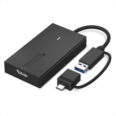 Imagem de Plugable Adaptador USB C para HDMI, adaptador gráfico de vídeo universal para USB 3.0 e Macs USB-C e Windows, estende um monitor HDMI até 1080p @ 60Hz
