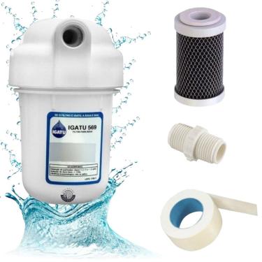 Imagem de Purificador De Agua Igatu Para Bebedouro Ind Blue Knox Gira