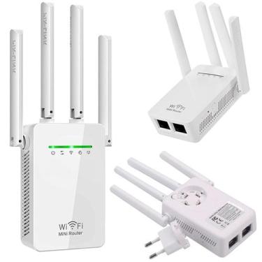 Imagem de Repetidor Sinal Wifi Branco 2.4/5ghz - HIGA