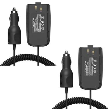 Imagem de Pacote com 2 unidades de rádio SHIQUN TYT TH-UV800D eliminador de bateria para Walkie Talkie UV-8000E 10W alta potência rádio bidirecional 7,4V 3600mAh