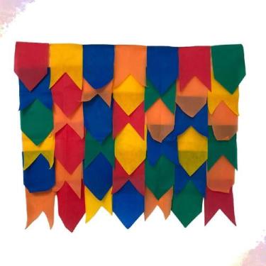 Imagem de Bandeirinha Festa Junina Tnt Cores 50 Metros 5pctsx10m - Ello Express