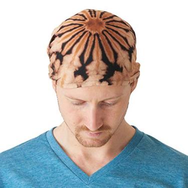 Imagem de CHARM Bandana Tie-Dye – Cachecol feminino hippie psicodélico Boho masculino, Tipo E, 1 Count (Pack of 1)