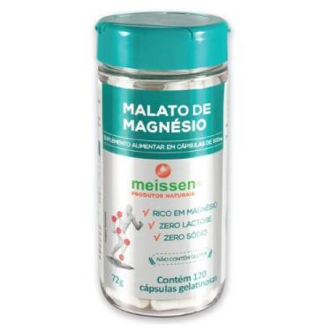 Imagem de Malato de Magnésio 500mg 120 cápsulas - Meissen