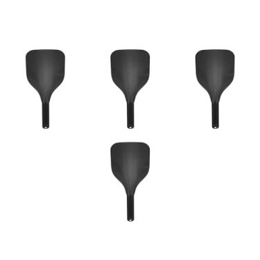 Imagem de WRITWAA 4 Peças De Proteção Spray De Cabelo: Proteção De Plástico Barbeiro Capa Protetora De Rosto Preta Spray De Cabelo Portátil Cabeleireiro Cabeleireiro Protetor De