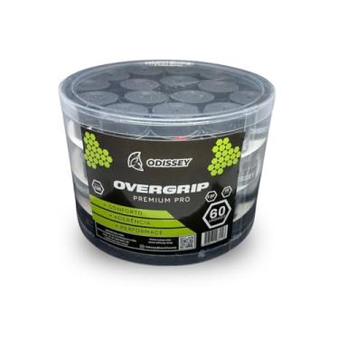 Imagem de Overgrip Kit 60 Unidades Raquete Beach Tennis Tênis Padel (Preto)