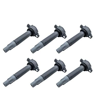 Imagem de Conjunto de 6 bobinas de ignição HICKS UF-502 para Dodge Charger Nitro Magnum & Chrysler 300 Sebring Pacifica Town & Country 2.7L 3.5L 4.0L V6, Substitua 4606869AA 4606869AB
