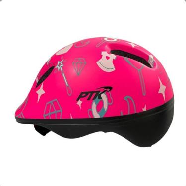 Imagem de Capacete Infantil Ptk Baby Bike Ciclismo De 1/4 Anos, Unicornio rosa, 