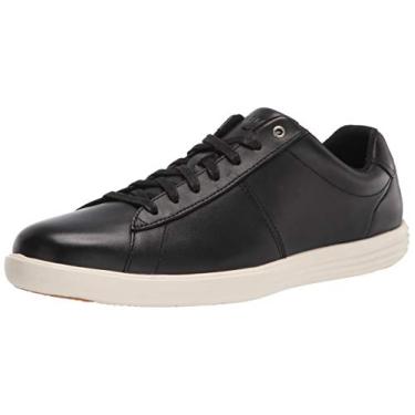 Imagem de Cole Haan Tênis masculino com cadarço Reagan, Preto, 13