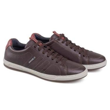 Imagem de Sapatênis Masculino Rafarillo Neon Couro Moderno Macio-Masculino