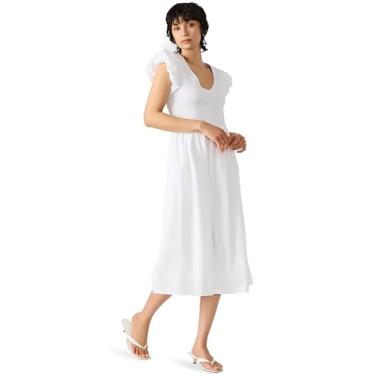 Imagem de Steve Madden Vestido feminino cinza, Branco, G