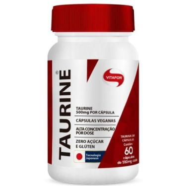 Imagem de Taurine L-Taurina 500mg - 60 Cápsulas - Vitafor