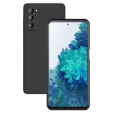 Imagem de Capa Capinha Case Premium Anti Impacto Preta Compatível Com Samsung Galaxy S20 FE