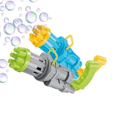 Imagem de Lança Bolhas De Sabão Lançador De Bolinhas
