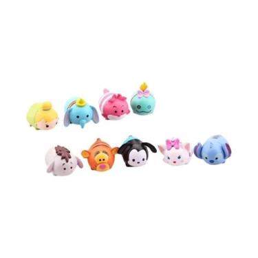 Imagem de Kawaii Disney Tsum Tsum Mini Figuras De Feijão 14 Peças Mickey Minnie 
