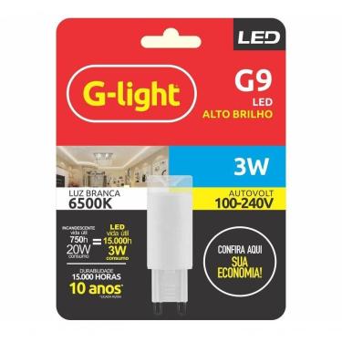Imagem de Lâmpada Led G-light G9 3w 6500k Autovolt