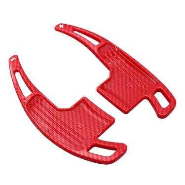 Imagem de HIBEYO Extensor de câmbio de marchas de plástico ABS para Ford Mustang 2015-2020 Acessórios de carro de fácil instalação Extensor de mudança de marcha padrão vermelho