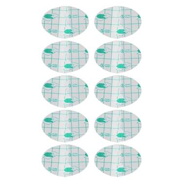 Imagem de Mingzhe Capas de Ouvido de chá de bebê Descartáveis à Prova D'água 50pcs Adesivos Transparentes de Protetor de Ouvido