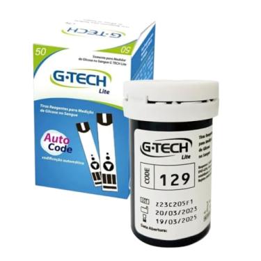 Imagem de Tiras Reagentes Lite Fita teste de Glicemia (Caixa Com 50 Unidades)