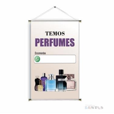 Imagem de Banner pronto Perfume BA 582 medida 45x70 cm arte pronta