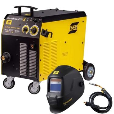 Imagem de Solda MIG/MAG 250A com Tocha e Máscara Automática A10 ESAB
