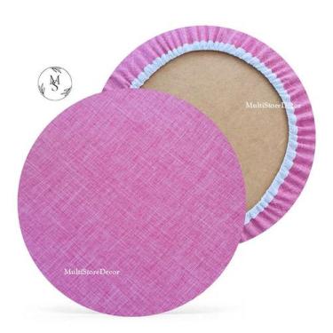 Imagem de 01 Capa de Sousplat Mellange Marrom - 35 cm - Várias Cores e Estampas 