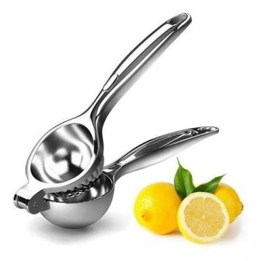 Imagem de Espremedor De Limão Aço Maciço Chefe Cozinheiro Super Forte - 81036_ar