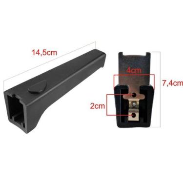 Imagem de Cabo 14,5cm para Panela de Pressão + Suporte  Penedo/Rochedo - NoBrand