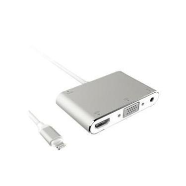 Imagem de Adaptador De Lightning Para Hdmi Vga Áudio, Xc-adp-20, X-cell