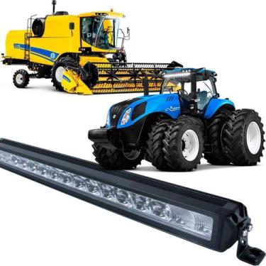 Imagem de Barra de Led Auxiliar Máquinas Agrícolas 24 Leds 86W 81,3cm - Shocklig