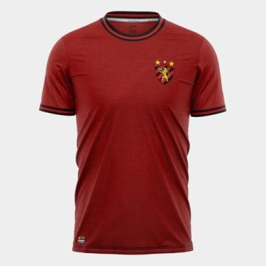 Imagem de Camisa Sport RetrôMania Clássica Masculina, Vermelho, GG