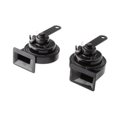 Imagem de HELLA 940800821 Kit de trompete preto 24V BX (ajuste universal)