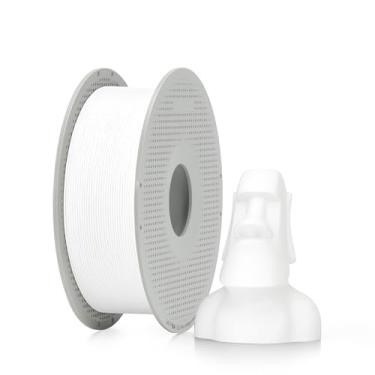 Imagem de Filamento 3d Bambu Lab Pla Matte Fosco 1kg 1,75mm Com Carretel Reutilizável Cor Branco Marfim 11100