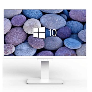 Imagem de All In One Branco I5 8GB Ram SSD 480GB Tela 24'' Wifi Webcam