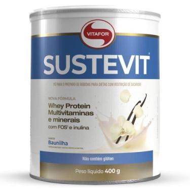 Imagem de Sustevit Whey Protein Vitafor sabor Baunilha 400g