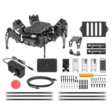 Imagem de 18DOF Hexapod Robot for Arduino Programming, Spider Walking Crawling Self-Balancing AI Vision Voice Control Obstacle Avoidance, STEM Education Open Source Robot with Tutorials, miniHexa Advanced Kit