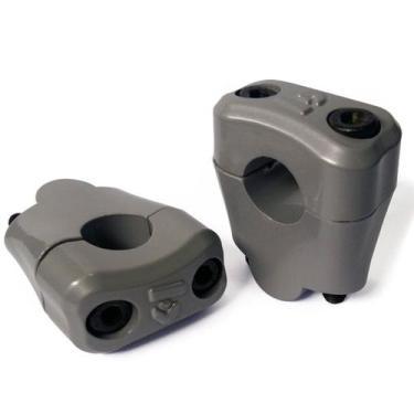 Imagem de Adaptador Alongador De Guidão 22mm Biker, Prata