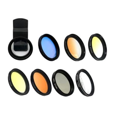 Imagem de Generic Lente Reef Coral com Bolsa de Armazenamento Acessórios para Fotografia Profissional Portátil Universal 32mm Clipe para Filtro de Câmera de Telefone