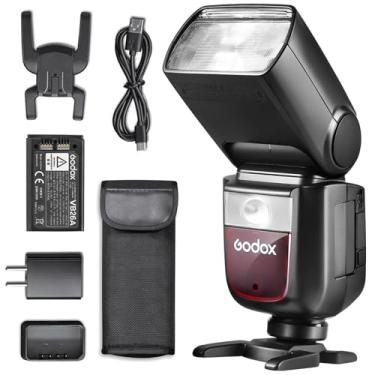Imagem de GODOX Flash V860Iii V860Iii-S Para Câmera Sony, Ttl 2,4G Speedlite Hss 1/8000S, 480 Flashes De Potência Máxima, Tempo Reciclagem 1,5 S, Bateria Íons Lítio 2600 Mah (V860Ii-S Atualizado)